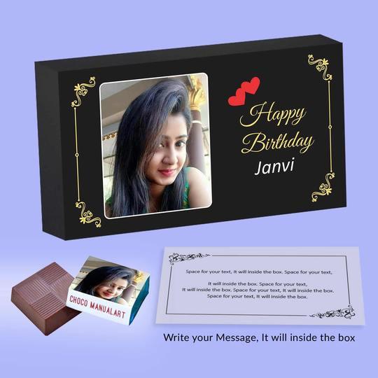 Personalised Birthday Gifts with Chocomanualart