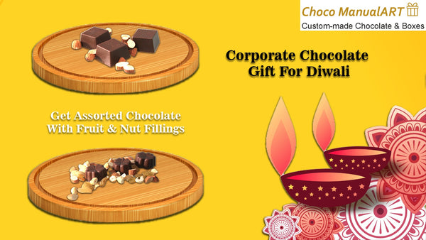 "Choco ManualART: Elevate Your Diwali Corporate Gifting with Handmade Chocolate Excellence"