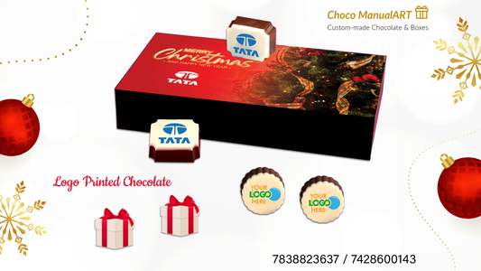 Christmas and New Year Chocolate Gift