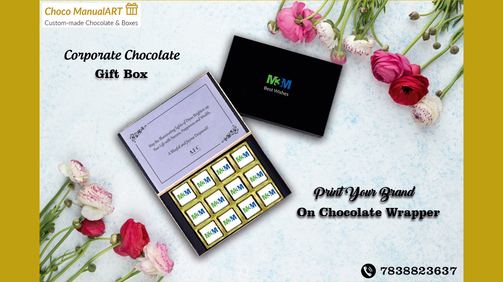 Sweeten Your Workplace: Corporate Chocolate Gift Ideas for Office Employees from Choco Manualart