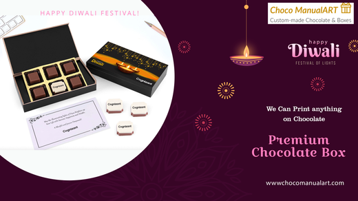 Elevate Your Diwali Corporate Gifting with Personalized Chocolates from Choco ManualART
