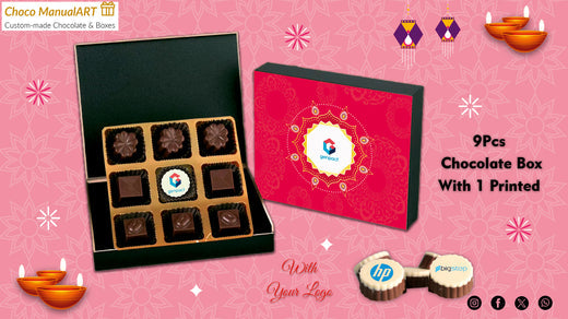 Delight Your Clients with Personalized Corporate Diwali Chocolate from Choco ManualART