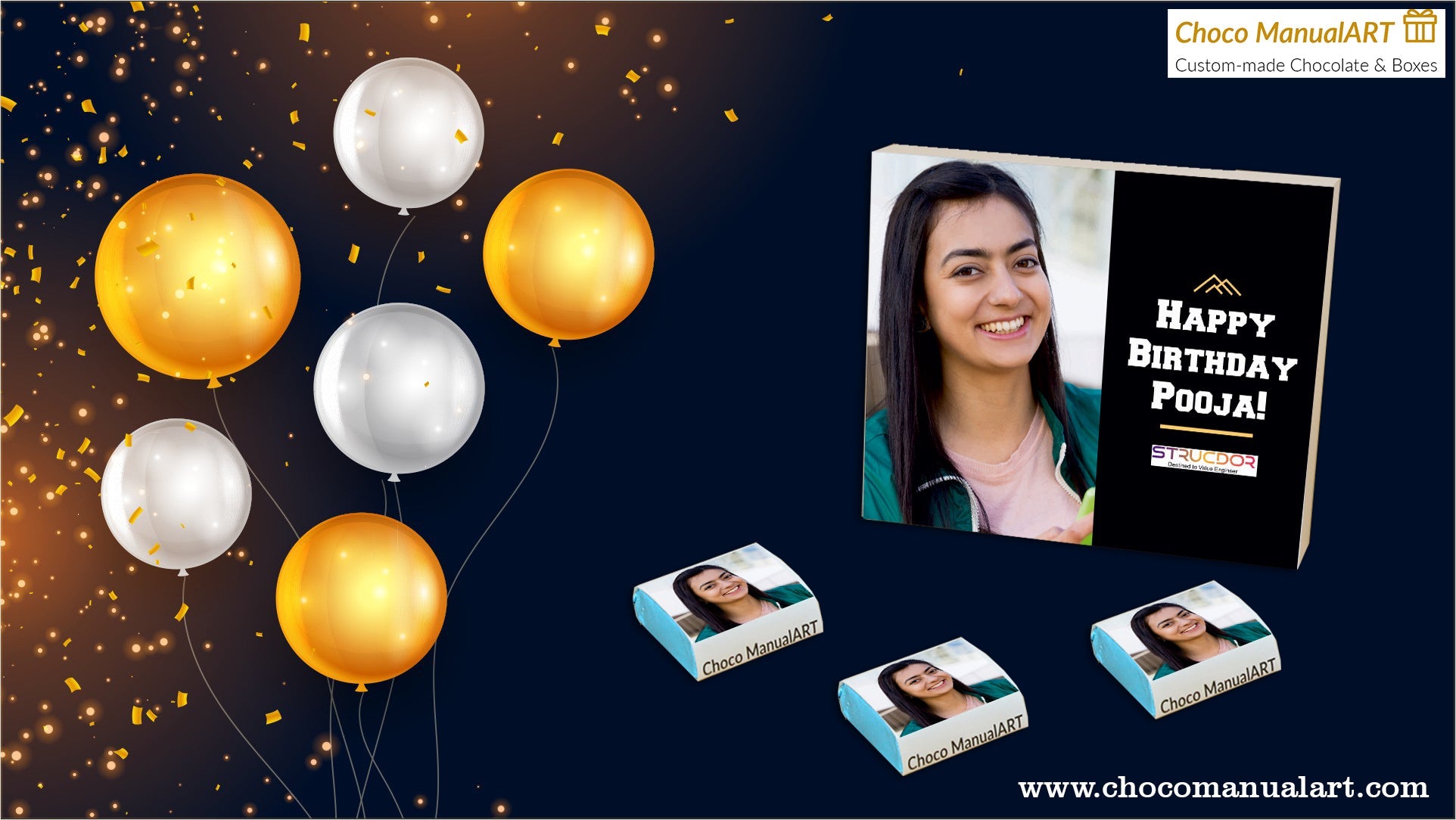 Elevate Employee Birthdays with Personalized Chocolate Gifts from Choco Manualart
