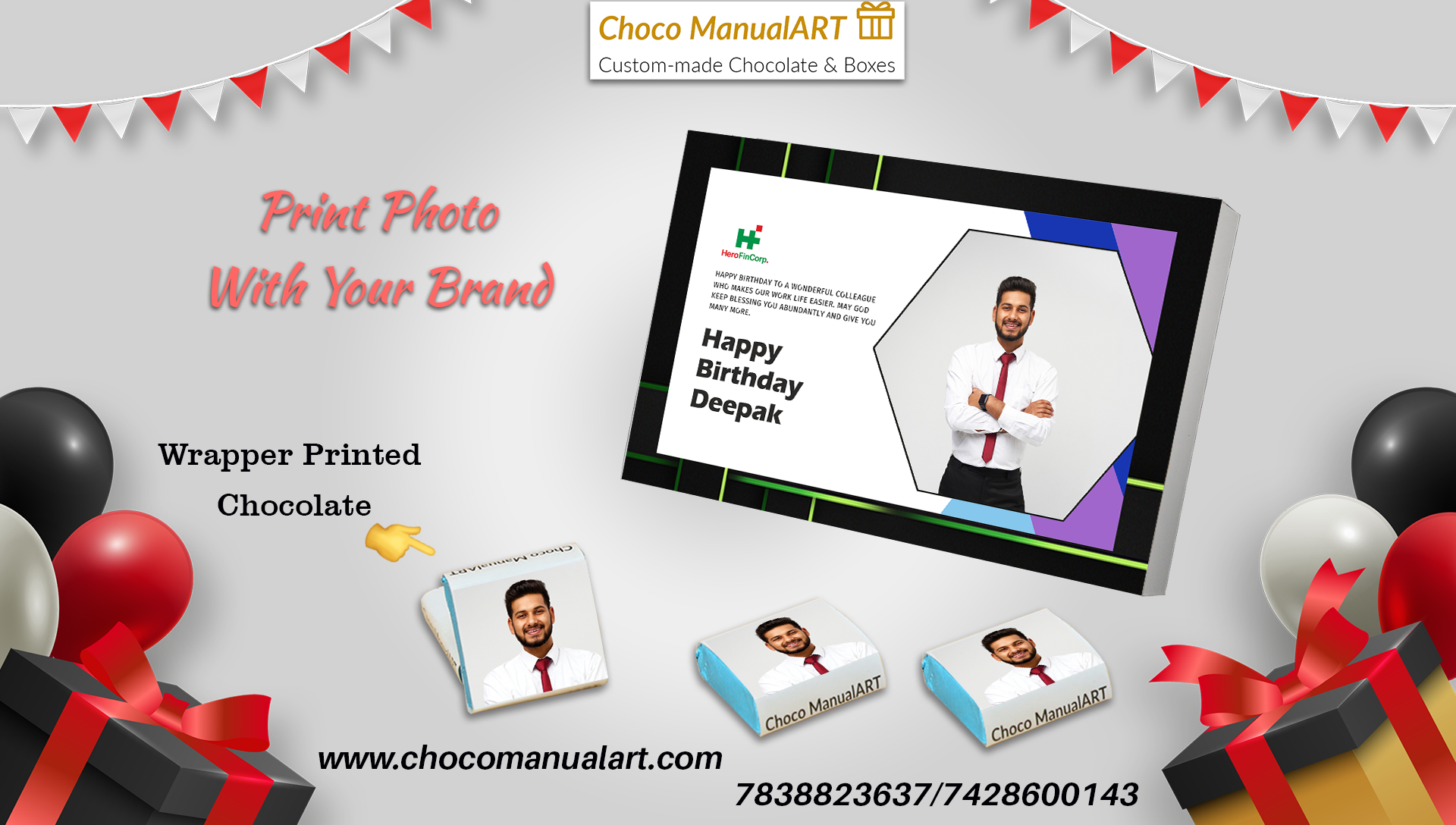 Elevate Your Corporate Gifting: Employee Birthday Chocolate Gifts in India with Choco ManualART