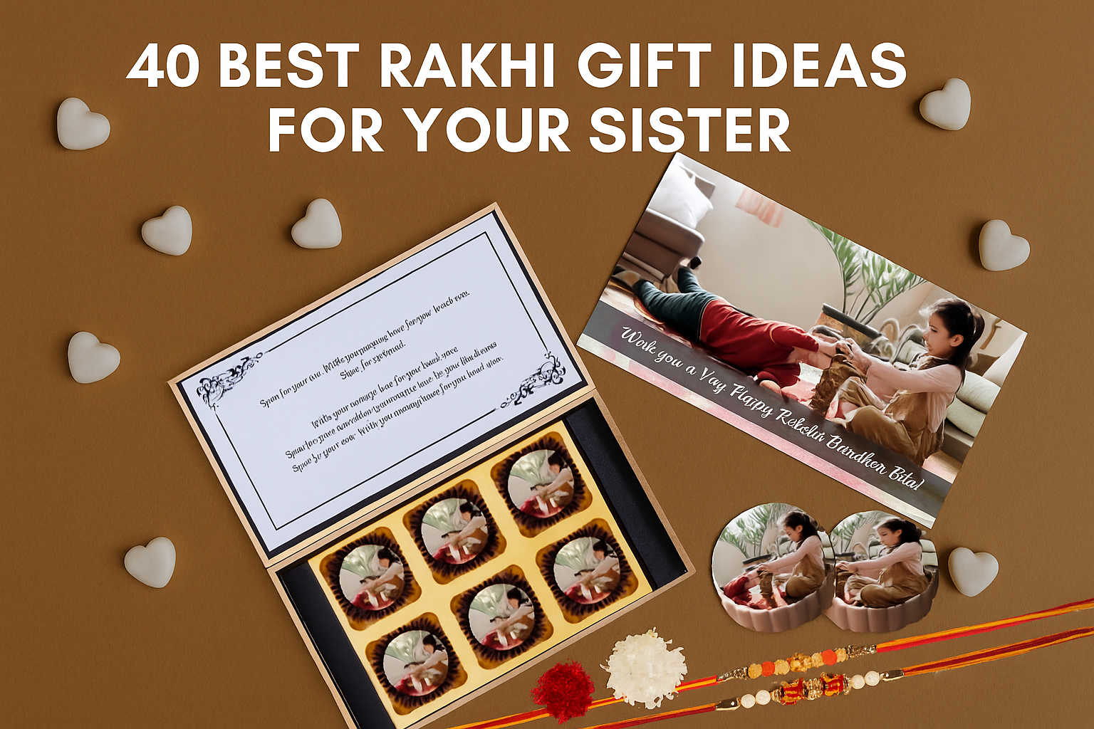 40 Best Rakhi Gift Ideas for Sister She’ll Love in 2025 – Choco ManualART