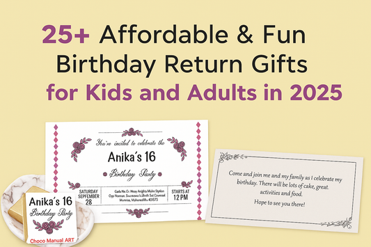 25+ Affordable & Fun Birthday Return Gifts for Kids and Adults in 2025