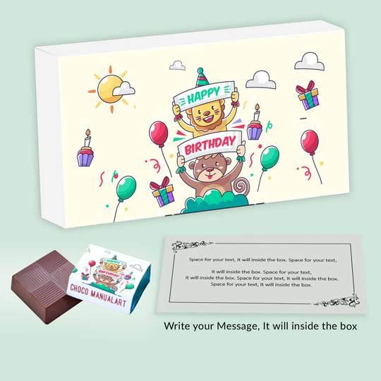 Best Birthday Present as Customized Chocolates