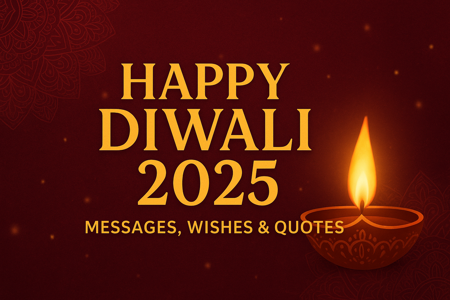 100+ Happy Diwali 2025 Messages, Wishes & Quotes in English | Deepavali ...