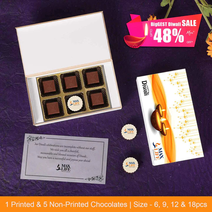 Elevate Your Corporate Gifting with Premium Logo-Printed and Personalized Chocolates