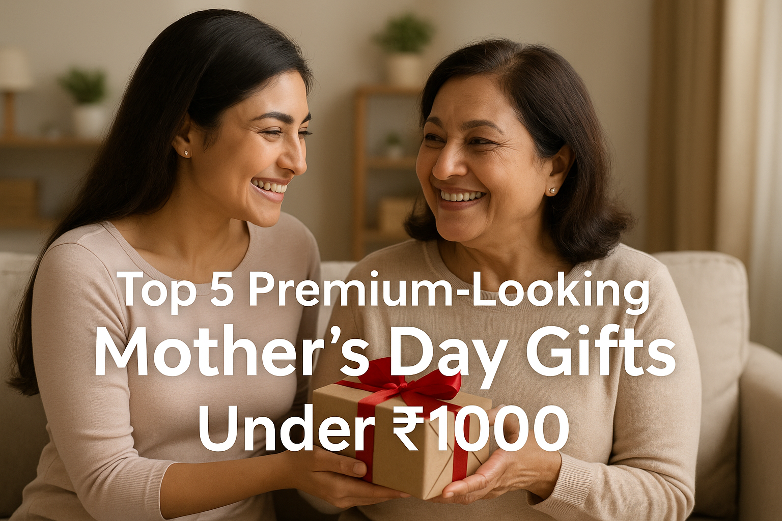 Top 5 Mother’s Day Gifts Under ₹1000 That Look Premium (and Feel Priceless)