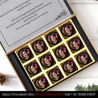 Birthday customized chocolate
