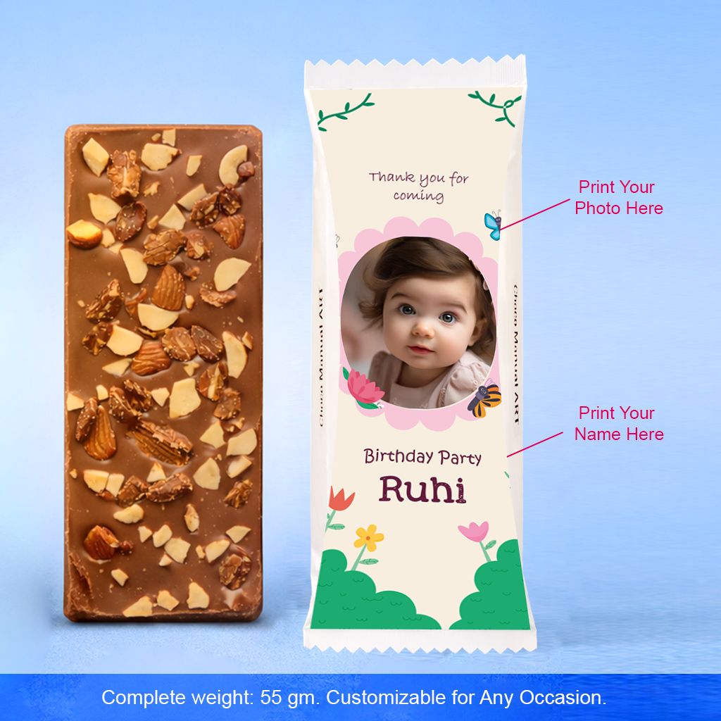 Luxury Photo Chocolate Bar – Fully Customized