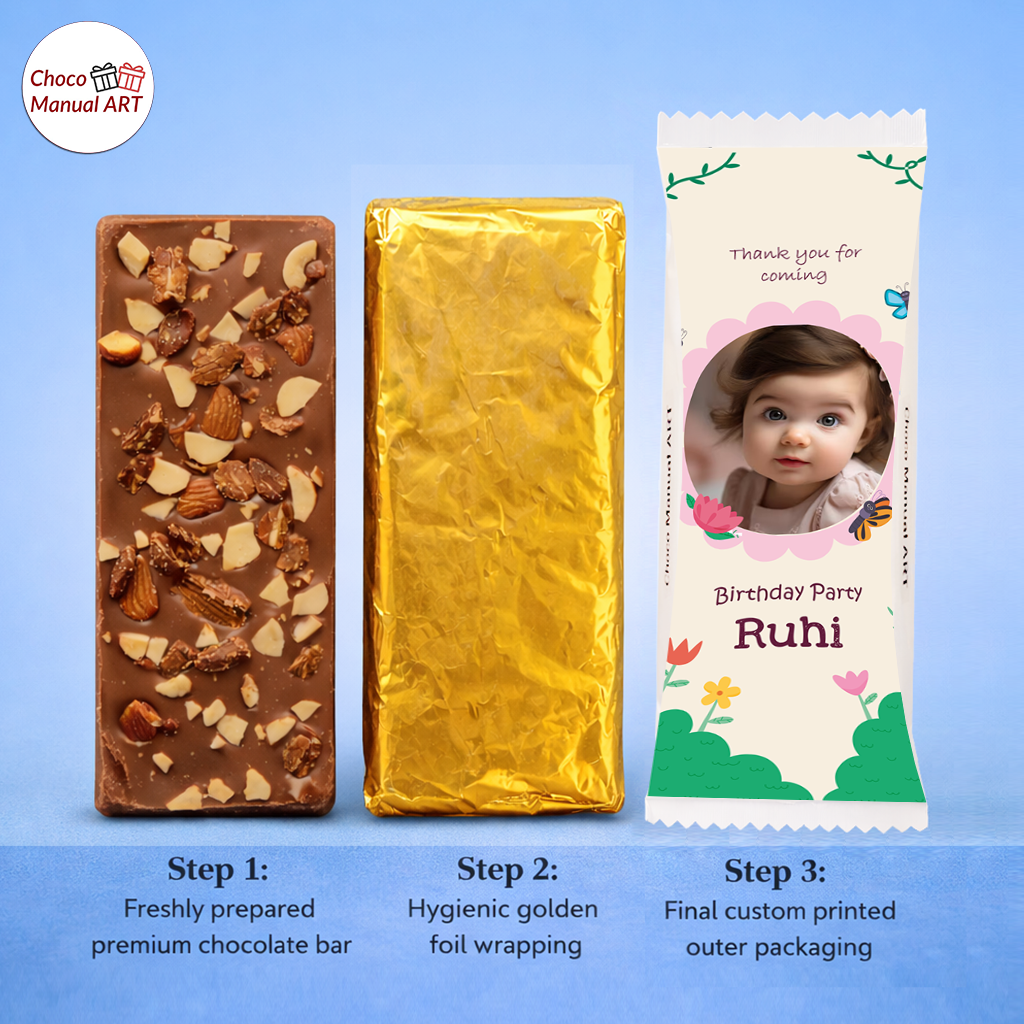 Luxury Photo Chocolate Bar – Fully Customized