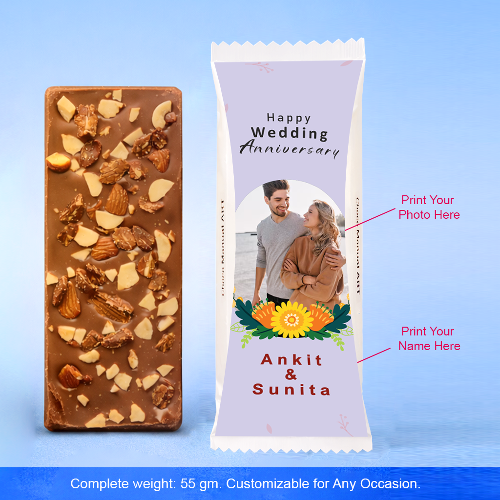 Premium Handmade Chocolate with Personalized Image
