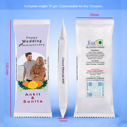 Premium Handmade Chocolate with Personalized Image