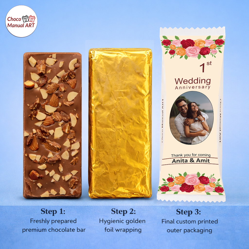 Custom Printed Photo Chocolate Bar – Premium Quality