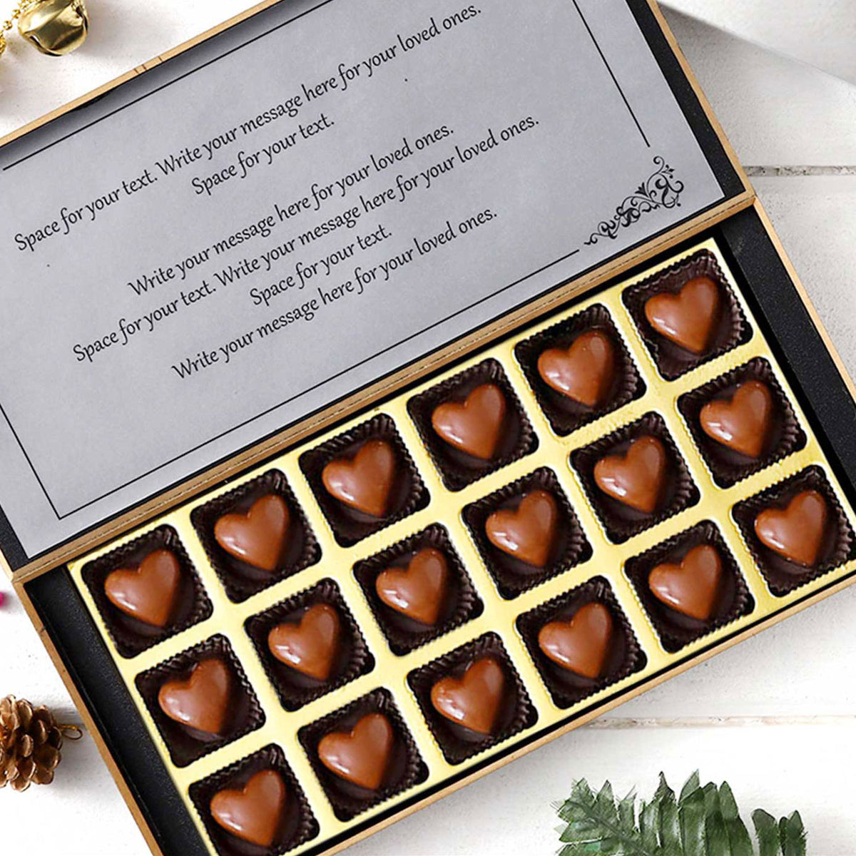 Personalized Chocolate Day chocolate gift 