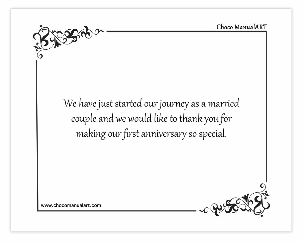 Anniversary Invitation Message Ideas & Return Gift Notes