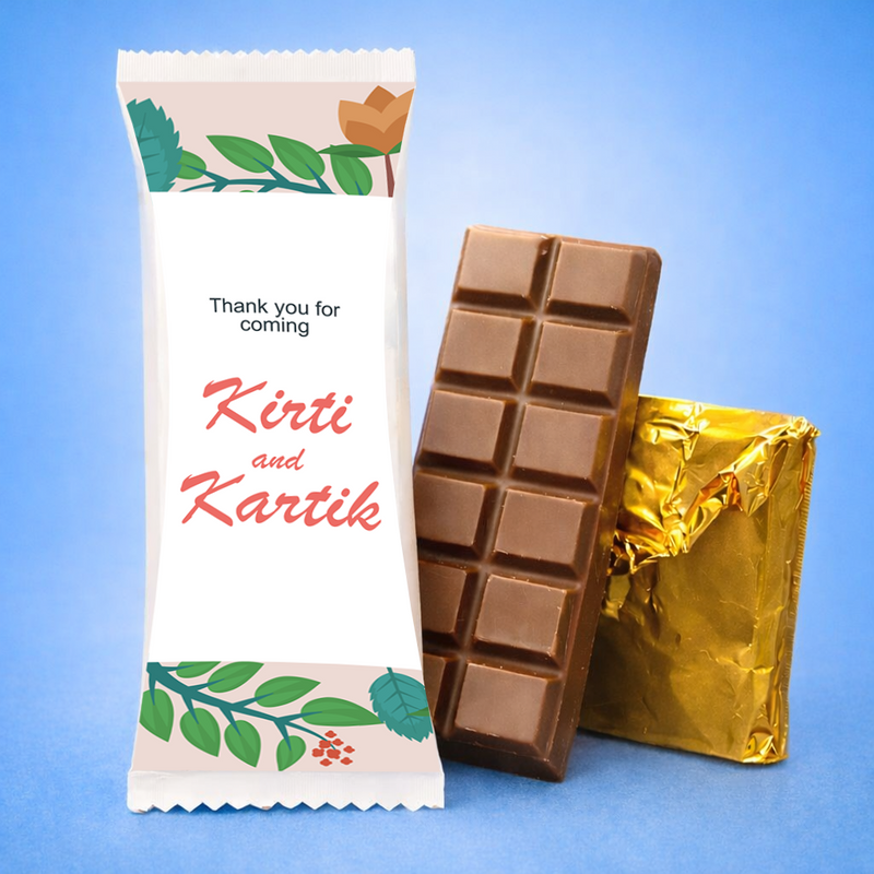 Premium Customized Chocolate Bar for Loved Ones