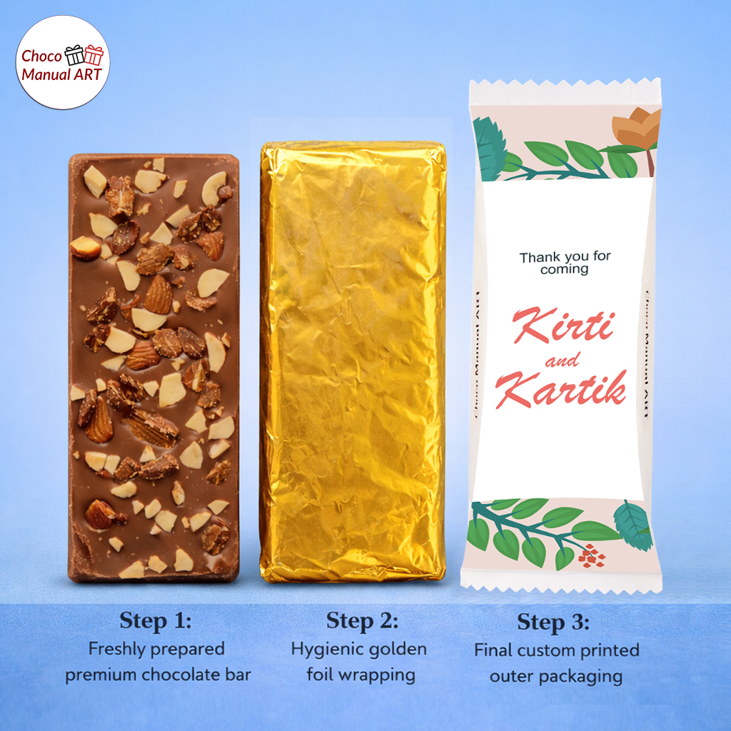 Premium Customized Chocolate Bar for Loved Ones