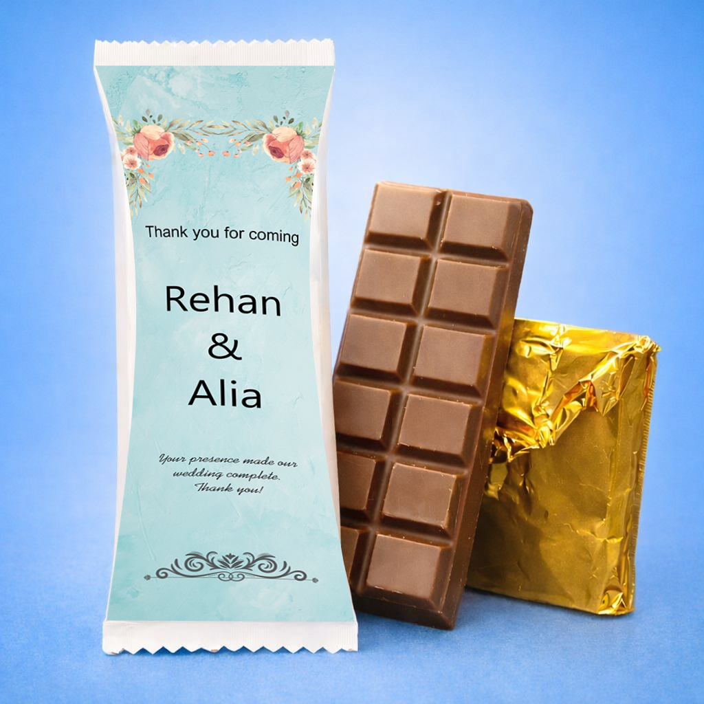 Personalized Photo Chocolate Bar for Special Gifting