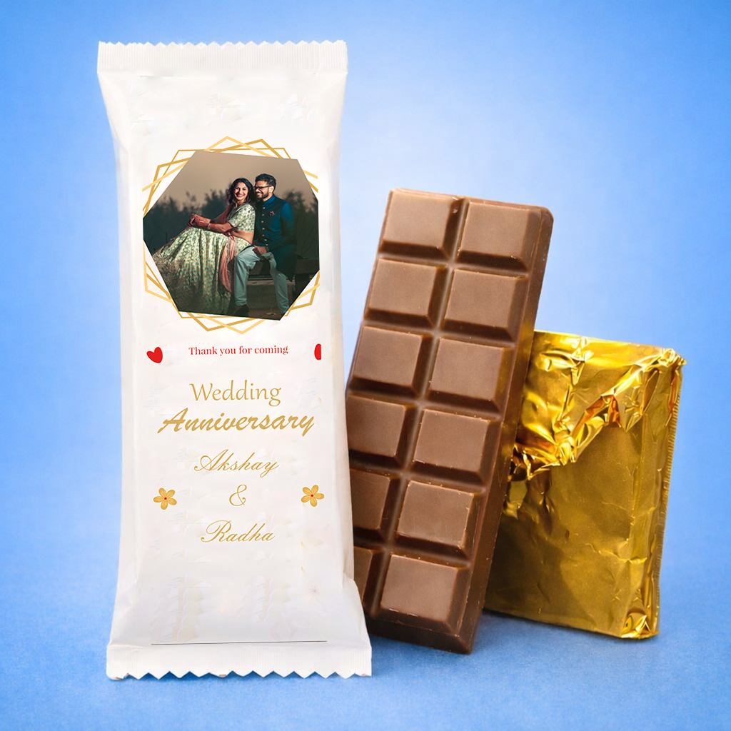 Handmade Custom Photo Chocolate Bar – Premium Gift