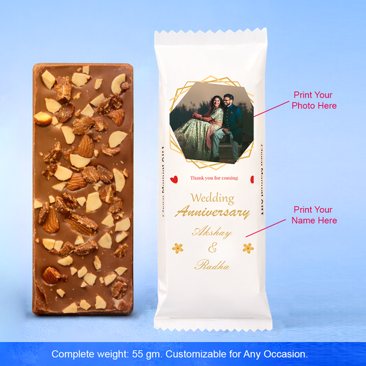 Handmade Custom Photo Chocolate Bar – Premium Gift