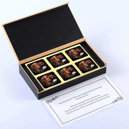 Personalised elegant black Anniversary Invitation