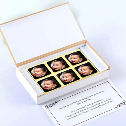 Thank You printed chocolates birthday return gift