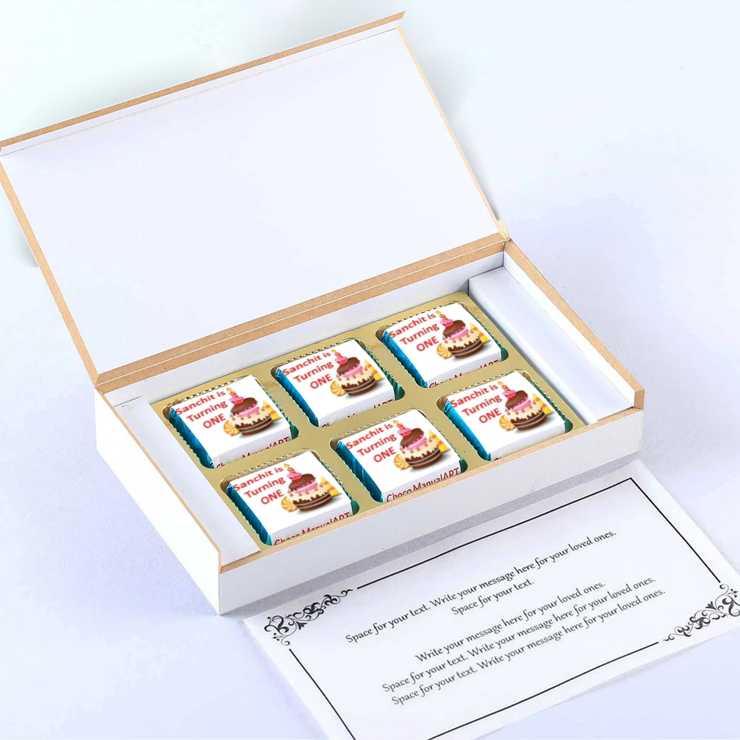 A little cake a lot of fun customised birthday invitation