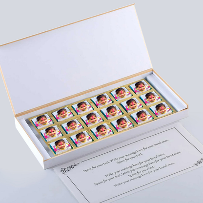 Colorful candles personalised birthday return gift