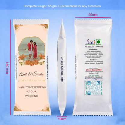 Personalized Photo Printed Chocolate Bar for Special Moments