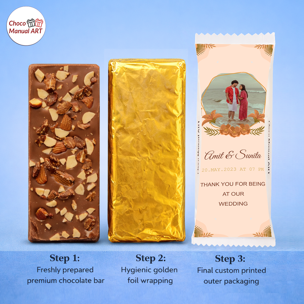 Personalized Photo Printed Chocolate Bar for Special Moments