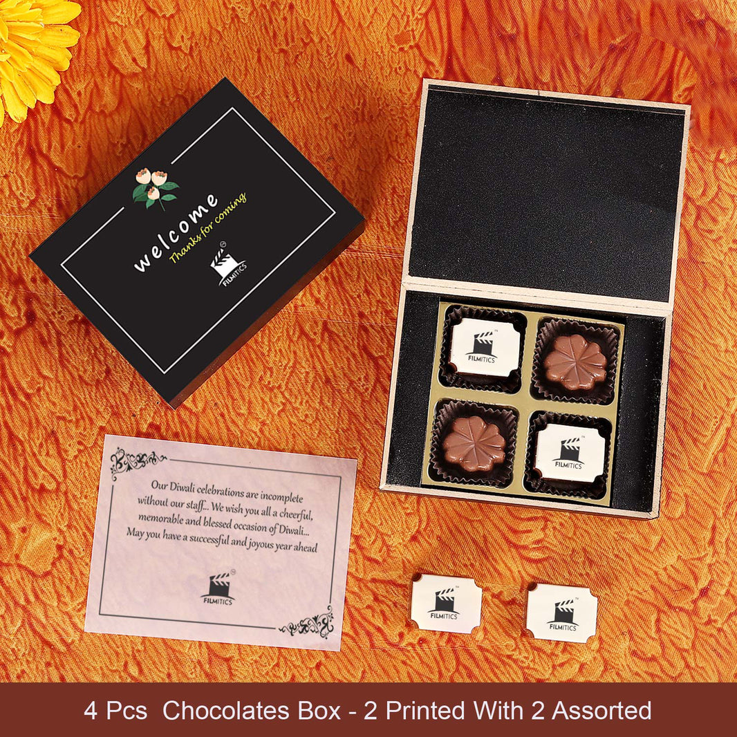 Printed Customized Chocolate Gift Boxes | Choco ManualART