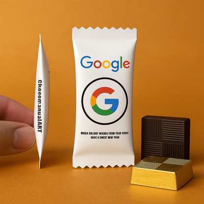 Personalized Branded Chocolate for Corporate Gifting (25 pcs to 100 pcs)