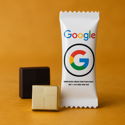 Personalized Branded Chocolate for Corporate Gifting (25 pcs to 100 pcs)