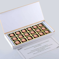 Owl's Image Birthday invitation Photo Printed chocolates