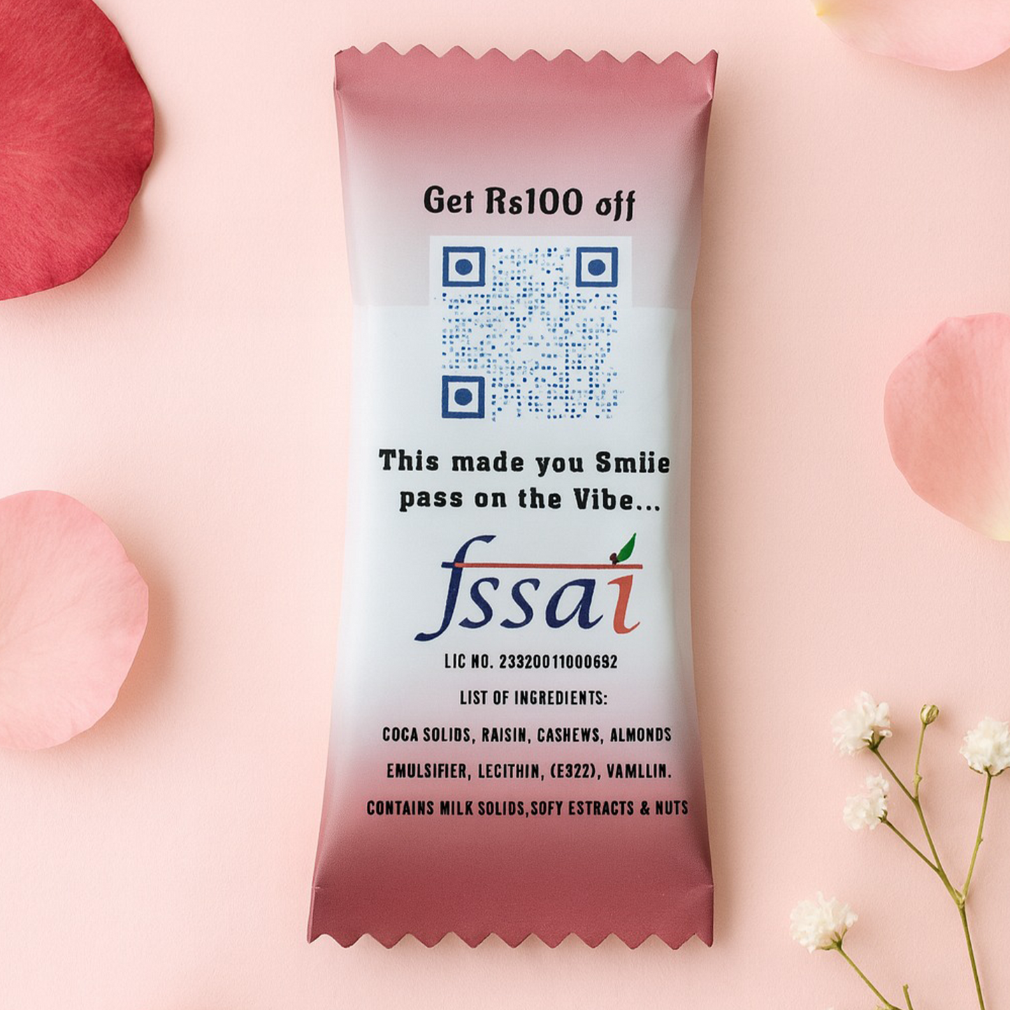 Personalized Wedding Invitation Chocolate Bar (25 pcs to 100 pcs)