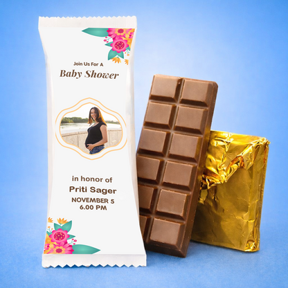 Premium Photo Printed Handmade Chocolate for Gifting