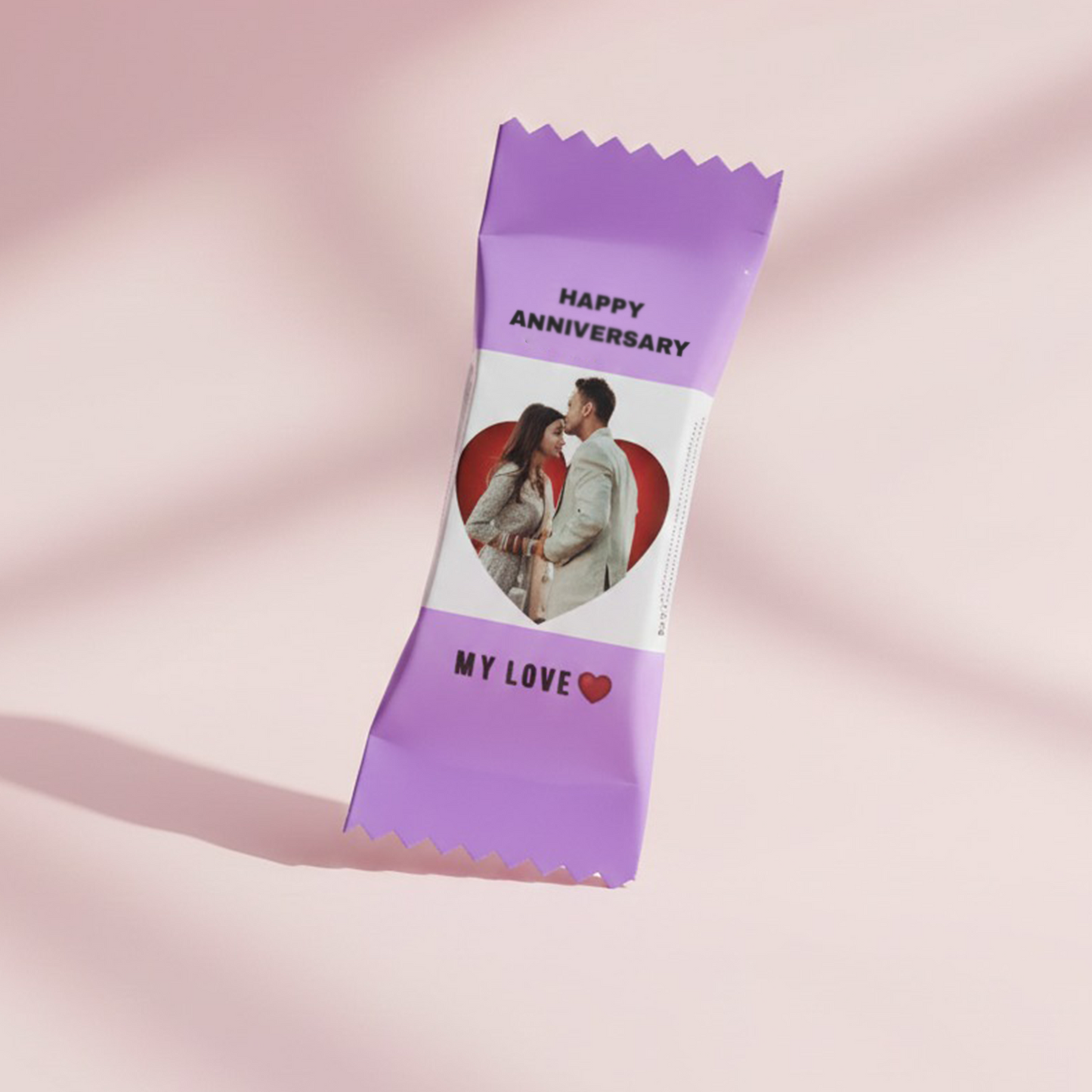 Love Theme Anniversary Custom Chocolate (25 pcs to 100 pcs)