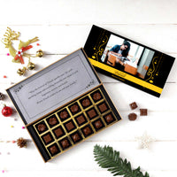 Hanging diyas printed diwali gift of chocolates