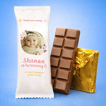 Custom Photo Chocolate Bar – Handmade Premium Delight