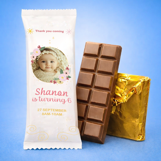 Custom Photo Chocolate Bar – Handmade Premium Delight