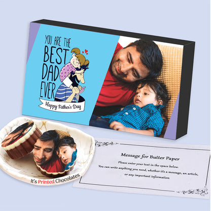 Best Dad ever & cute Graphics Printed Customised father's day Gift