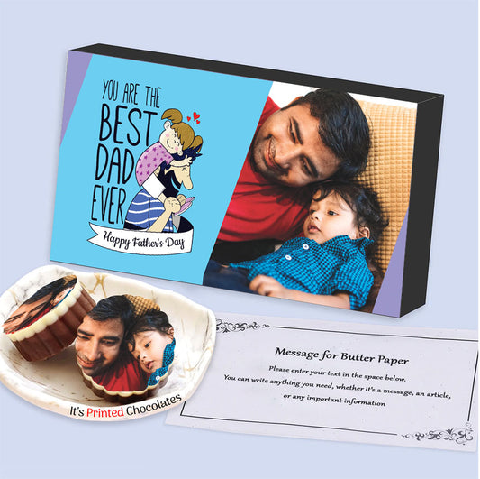 Best Dad ever & cute Graphics Printed Customised father's day Gift