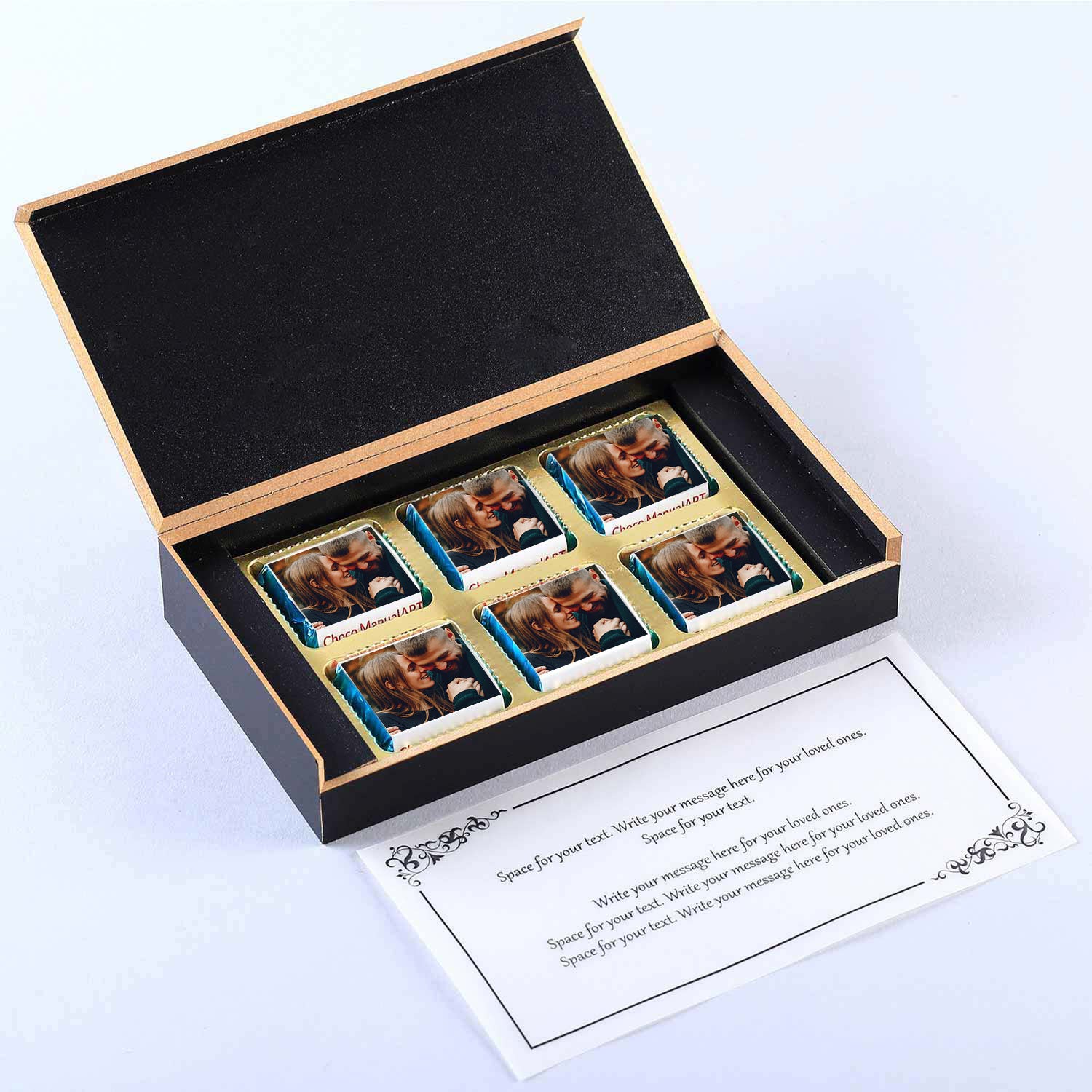 Personalised elegant black Anniversary Invitation