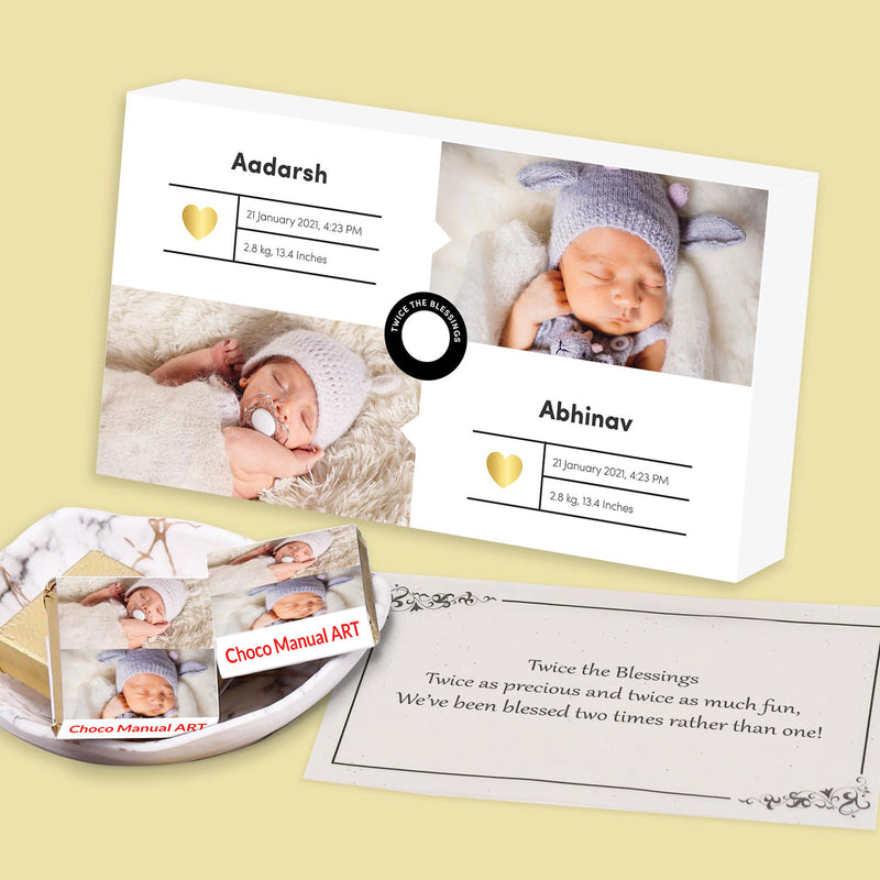 Baby birth announcement sweet boxes India