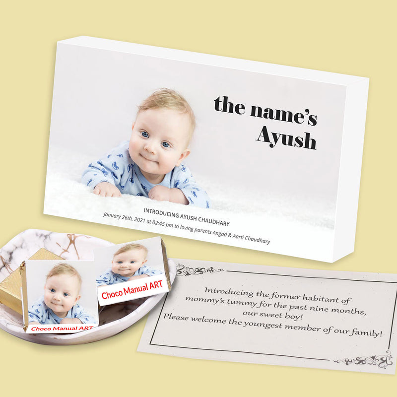 Best baby announcement chocolate gift online