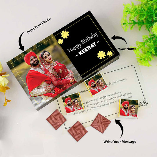 Customized chocolate box at Best Price in India | Buy online gifts For Birthday
