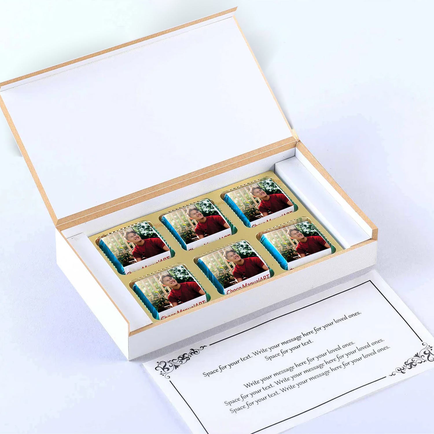  Chocolate Gift Box. Birthday Gift For ChocolateLovers. Fruit and Nuts Chocolate In Box.